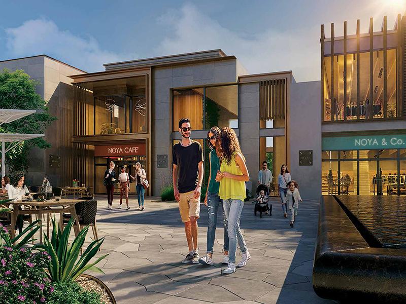 Aldar Noya Viva Yas Island Abu Dhabi gated community with villas, townhouses, and community-focused family amenities